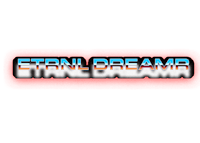 eternal dream logo on a black background